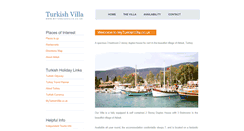 Desktop Screenshot of myturkishvilla.co.uk